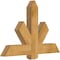 Ekena Millwork Kennewick Rough Sawn Timber Gable Bracket, Western Red Cedar, 48"W x 32"H x 4"D x 6"F, 16/12 Pitch GBW048X32X0406KEN00RWR - alternate 3